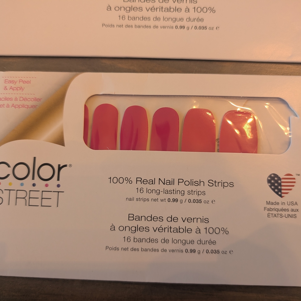 Color Street Vibrant Pink Nail Strips